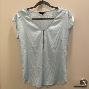 Express Blue Blouse
